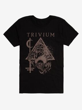 Hot Topic Trivium Mystic Reaper Graphic Tee — Medium